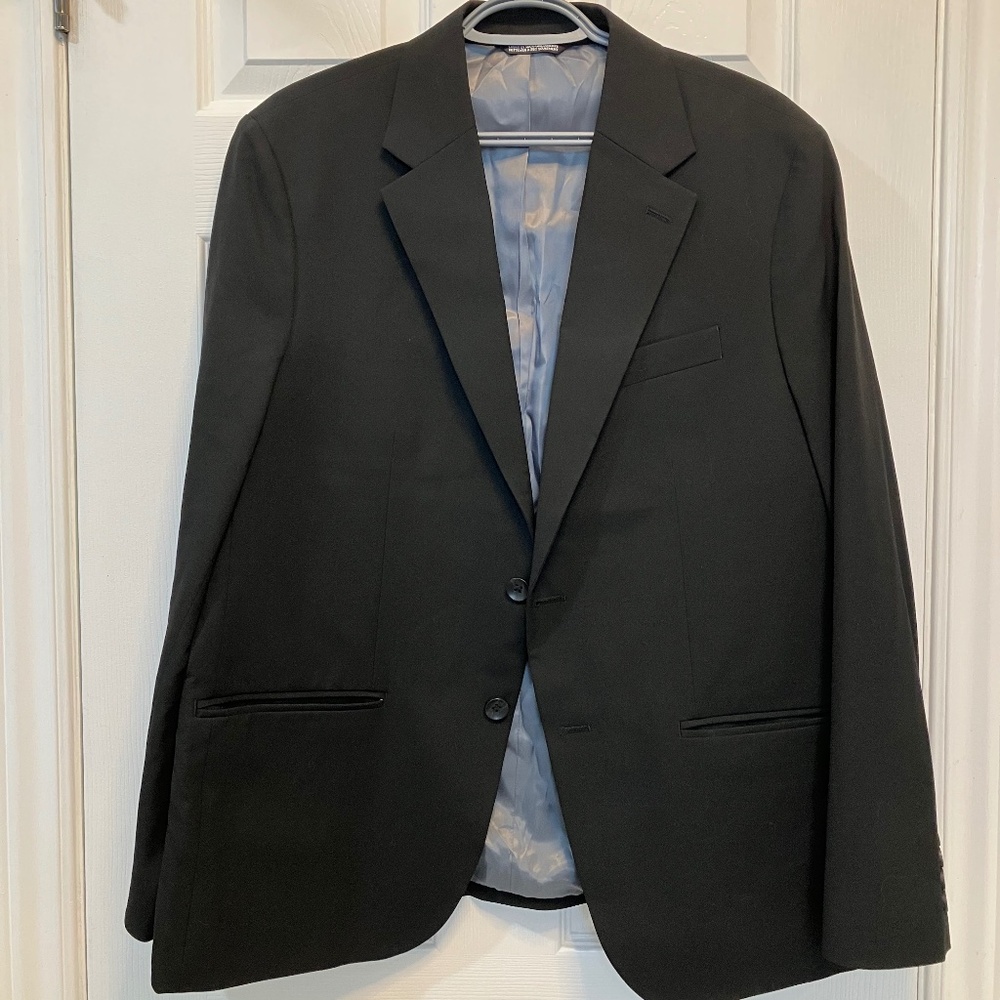 Haggar Mens Premium Performance Stretch Slim Fit Suit Separates - Jacket